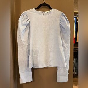 Zara Light Blue Top